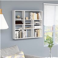 Wall shelf white 90 x 16 x 78 cm chipboard - Shelf