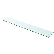 Policová deska sklo čiré 100x15 cm - Shelf