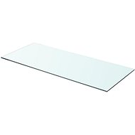 Policová deska sklo čiré 70x30 cm - Shelf