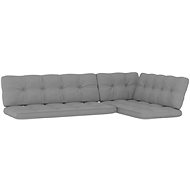 Pallet sofa cushions 5 pcs grey - Pillow Seat