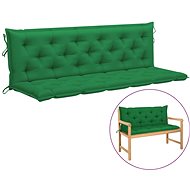 Cushion for hanging rocking chair green 180 cm textile - Pillow Seat