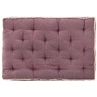 Pallet sofa cushion burgundy 120 x 80 x 10 cm - Pillow Seat