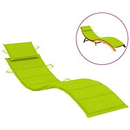 Garden cushion bright green 186 x 58 x 4 cm - Pillow Seat