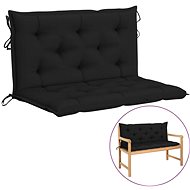 Cushion for hanging rocking chair black 100 cm textile - Pillow Seat