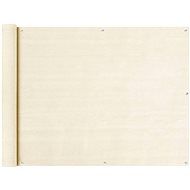 SHUMEE Balcony screen cream 90 x 500 cm HDPE - Screen