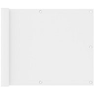 Balcony screen white 75×300 cm oxford fabric 134888 - Screen