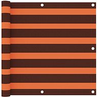 Balcony screen orange-brown 90×400 cm oxford fabric 134929 - Screen