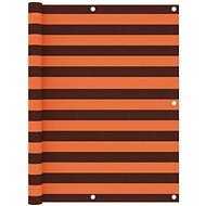 Balcony screen orange-brown 120×500 cm oxford fabric 134934 - Screen