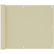 Balcony screen cream 75×300 cm oxford fabric 134948 - Screen