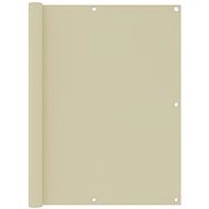 Balcony screen cream 120×600 cm oxford fabric 134959 - Screen
