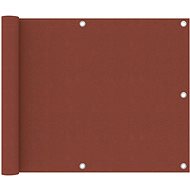 Balcony screen brick 75×500 cm oxford fabric 134974 - Screen