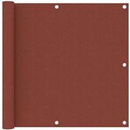 Balcony screen brick 90×500 cm oxford fabric 134978 - Screen