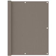 Balcony screen taupe 120×300 cm oxford fabric 134992 - Screen