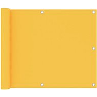 Balcony screen yellow 75×400 cm oxford fabric 135021 - Screen
