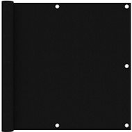 Balcony screen black 90×500 cm oxford fabric 135062 - Screen