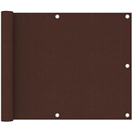 Balcony screen brown 75×400 cm oxford fabric 135069 - Screen