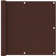 Balcony screen brown 90×500 cm oxford fabric 135074 - Screen