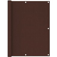 Balcony screen brown 120×400 cm oxford fabric 135077 - Screen
