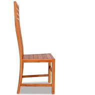 Jídelní židle, masivní teak - Jídelní židle