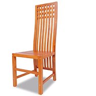 Jídelní židle, 4 ks, masivní teak - Jídelní židle