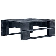 Garden Stool from Wood Pallets Black 45761 - Ottoman