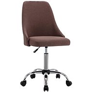 Jídelní židle 2 ks taupe textil - Jídelní židle