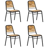 Dining chairs 4 pcs solid mango wood - Dining Chair