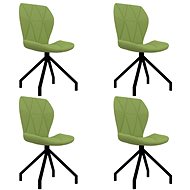 Dining chair 4 pcs green faux leather - Dining Chair