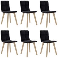 Dining chairs 6 pcs black - Dining Chair