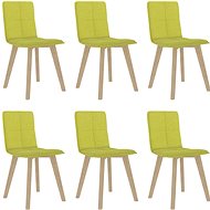 Dining chairs 6 pcs mustard yellow - Dining Chair