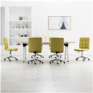 Dining Chairs 6 pcs Green Textile - Dining Chair