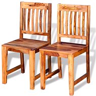 Dining chairs 2 pcs solid sheesham wood - Dining Chair