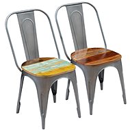 Dining chairs 2 pcs solid recycled wood - Dining Chair