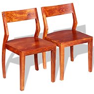 Dining chairs 2 pcs solid acacia wood sheesham - Dining Chair