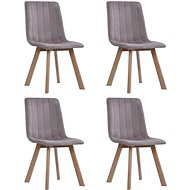 Dining chairs 4 pcs pink velvet - Dining Chair