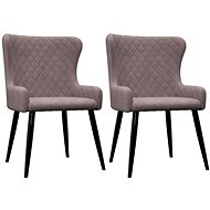 Dining chairs 2 pcs pink velvet - Dining Chair