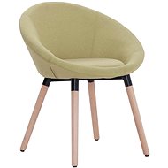 Dining chair green textile - Dining Chair