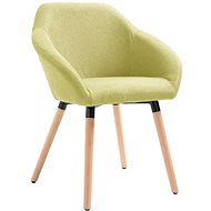 Dining chair green textile - Dining Chair