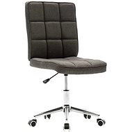 Dining chair dark gray textile - Dining Chair