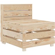 Garden sofa made of wood pallets 49342 - Garden Sofa