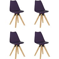 Dining chairs 4 pcs lilac - Dining Chair