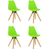 Dining chairs 4 pcs green - Dining Chair