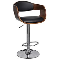 Bar stool bent wood and artificial leather - Bar Stool