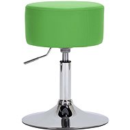 Green faux leather bar stool - Bar Stool