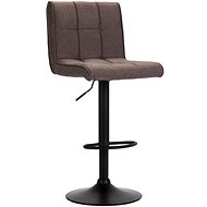 Bar stool taupe textile - Bar Stool