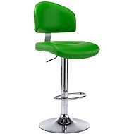 Green faux leather bar stool - Bar Stool