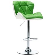 Green faux leather bar stool - Bar Stool