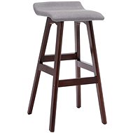 Bar stool light gray textile - Bar Stool