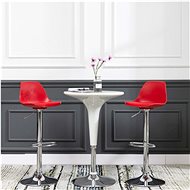 Bar stools 2 pcs red faux leather - Bar Stool