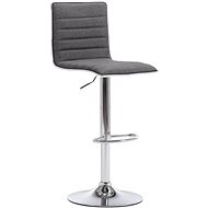 Bar stool dark gray textile - Bar Stool
